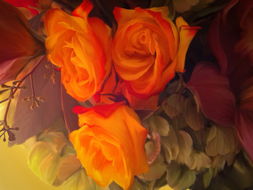 Flourishing Magnificence Paint. - Photo