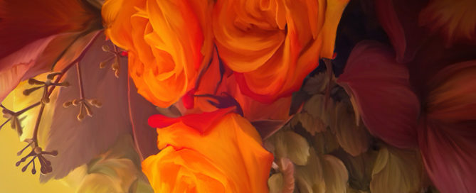 Flourishing Magnificence Paint. - Photo